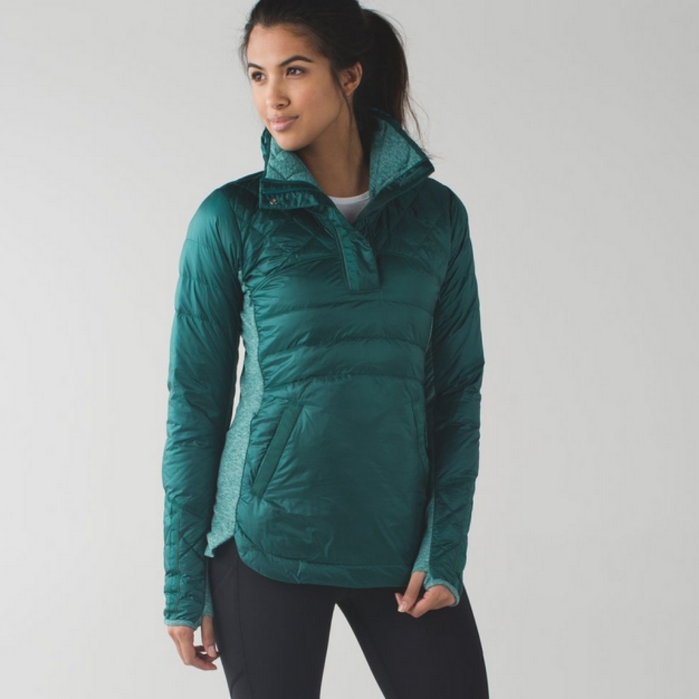 Lululemon Women's Down For a Run pullover jacket, size 4